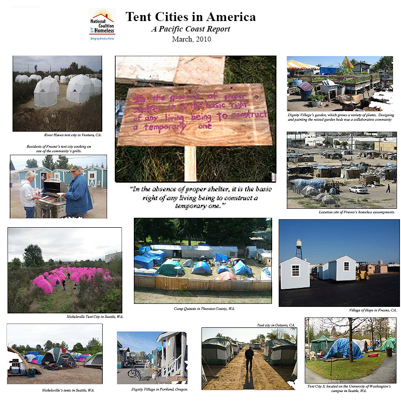 Tent Cities In America